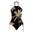 thumbnail image 3 of Tankini de Maillot de Bain pour Femmes 2 Pcs Maillot de Bain Normal Dos Nu 2 Pcs Imprimé Réglable Couleur Imprimée Rembourré à Bretelles Maillots de Bain Tenue de Plage Grande Taille Hauts de Maillot de Bain Jupe de Bain Courte pour Femmes Shorts de Bain, 3 of 3