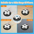thumbnail image 5 of Crogift LED Hover Soccer Ball Set, 2 Goals, Indoor Floating Game, Fun Birthday Gift for Kids 3-12, 5 of 7