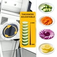 thumbnail image 5 of SupMaKin Safe Slice Mandoline, 36+ slicing options, Adjustable Thickness Settings 0.1-8mm, 5 of 9