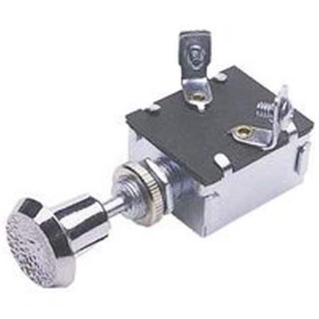 Interrupteur-poussoir Chromé 42200