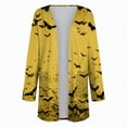 thumbnail image 6 of Towmus Womens Halloween Cardigan Casual Long Sleeve Fall Open Front Clothes Cardigan Sweaters Outwear, 6 of 6