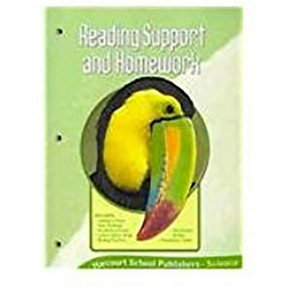 Harcourt Science: Reading Support and Homework Grade 3 (Paperback) by Harcourt School Publishers (Prepared for publication by)