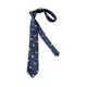 thumbnail image 1 of Corbata para hombre bordada, accesorios de ropa de moda, corbata clásica suave para hombre Caballo azul oscuro, 1 of 9