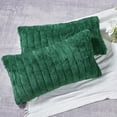 thumbnail image 2 of Home Soft Things Super Soft Decorative Pillow Covers, Set of 2, Eden, 14" x 26", 2 of 3
