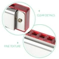 thumbnail image 3 of STRANDCHIC Harmonica 20 Tons pour Enfants Harmonica Métal Rouge 1 Harmonica pour Étudiants, 3 of 8