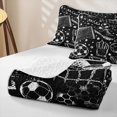 thumbnail image 4 of Erosebridal Soccer Print Twin Quilt Set for Boys Girls,Sport Football Twin Coverlet Set Teens, 4 of 7