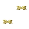 thumbnail image 2 of Qarigey Pinza para el pelo con purpurina para niña, lazo dorado de cuero brillante, diadema bonita, horquillas, tocado de princesa, accesorios para el Type1 NO1 Qarigey CBP018855, 2 of 5