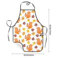 thumbnail image 2 of Fuzoiu Cartoon Squirrel Print Kitchen Cooking Aprons,Kitchen Cooking BBQ Aprons,Chef Apron with 2 Pockets for Men Women,Art Aprons for Painting Pottery Ceramics, 2 of 7