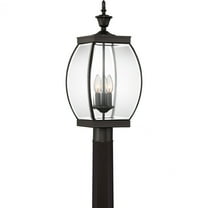 Quoizel Lighting - Three Light Outdoor Post Lantern - Outdoor Lantern - Oasis -