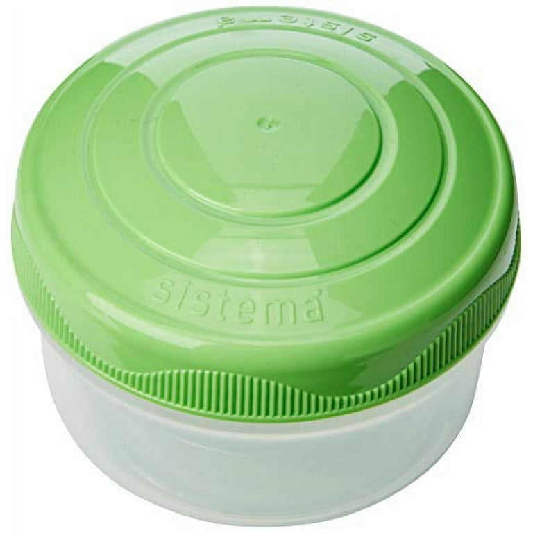 4 x Sistema To Go Knick Knack Pack Mini 62 ml Snack Pot Food Storage  Containers