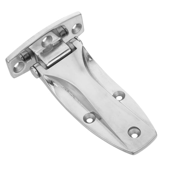Milisten Stainless Steel Cabinet Hinges Heavy Duty Overlay Design Weather Resistant