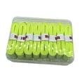 thumbnail image 4 of Colaxi 8x Racket Grip Tape Tennis Racket Overgrip Grip Soft Dry Feel for Badminton Pickleball Squash Anti Slip Cushioned Handle Wrap Fluorescent Green, 4 of 8