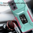 thumbnail image 5 of Funda para GANGXUN Motorola edge 5G 2024 - Soporte metálico, Función magnética, Verde, 5 of 5