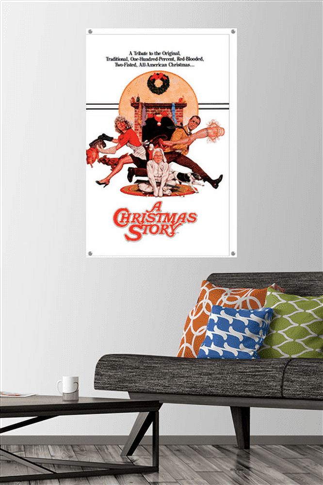 A Christmas Story - One Sheet Wall Poster with Push Pins, 22.375" x 34"