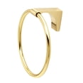 thumbnail image 3 of Luna Wall Mounted Towel Ring, Bronze, 3 of 6