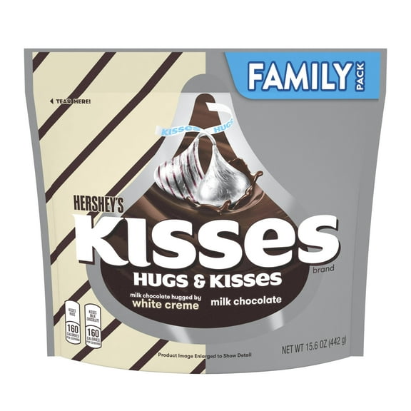 Hershey's Kisses, Milk Chocolate Candy Assortment, 15.6 oz