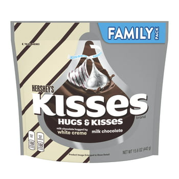 Hershey's Kisses, Milk Chocolate Candy Assortment, 15.6 oz