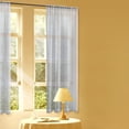 thumbnail image 7 of Elegant Voile Curtains Lightweight Sheer Window Drapes Transparent Soft Panels for Living Room Bedroom Nursery Victorian Style Modern Window Treatment Home Decor, 7 of 7