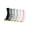 Washed Pink, White, Gray Heather, Black, variant on GoldToe Edition Women's Polka Dot Mid Crew Socks Assorted, 6 Pairs, Size 6-9