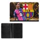 thumbnail image 2 of Lamine Yamal Porta Pasaporte y Cartera de Viaje Premium de Cuero PU, Funda de Pasaporte Bloqueo RFID con Ranuras para Tarjetas de Crédito, Estuche para Libro de Pasaporte para Familia 10cm × 15cm, 2 of 6