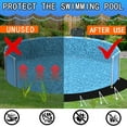thumbnail image 3 of Tapis de Piscine Rond 250g/m2 pour Piscines hors Sol, Résistant aux Perforations, Prolonge la Durée de Vie (10 Pieds), 3 of 5