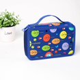 thumbnail image 3 of 52 Holes Canvas Pencil Case Cute Owl Colorful Large Capacity Pencil Bag (Pink), 3 of 8