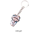 thumbnail image 4 of Baohd Cartoon Keychain Ring Fashion Cute Animal Acrylic Door Car Key Holder Backpack Purse Wallet Keyring Pendant for Female Type 4, 4 of 8
