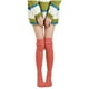 thumbnail image 2 of Calcetines cálidos de color liso por encima de la rodilla para mujer, calcetines de punto trenzado hasta el muslo, calcetines acrílicos unisex., 2 of 4