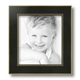 thumbnail image 2 of ArtToFrames 8" x 9" Honors Black with Gold Picture Frame, 8x9 inch Black Wood Poster Frame (WOM-5158),  Pack, 2 of 7