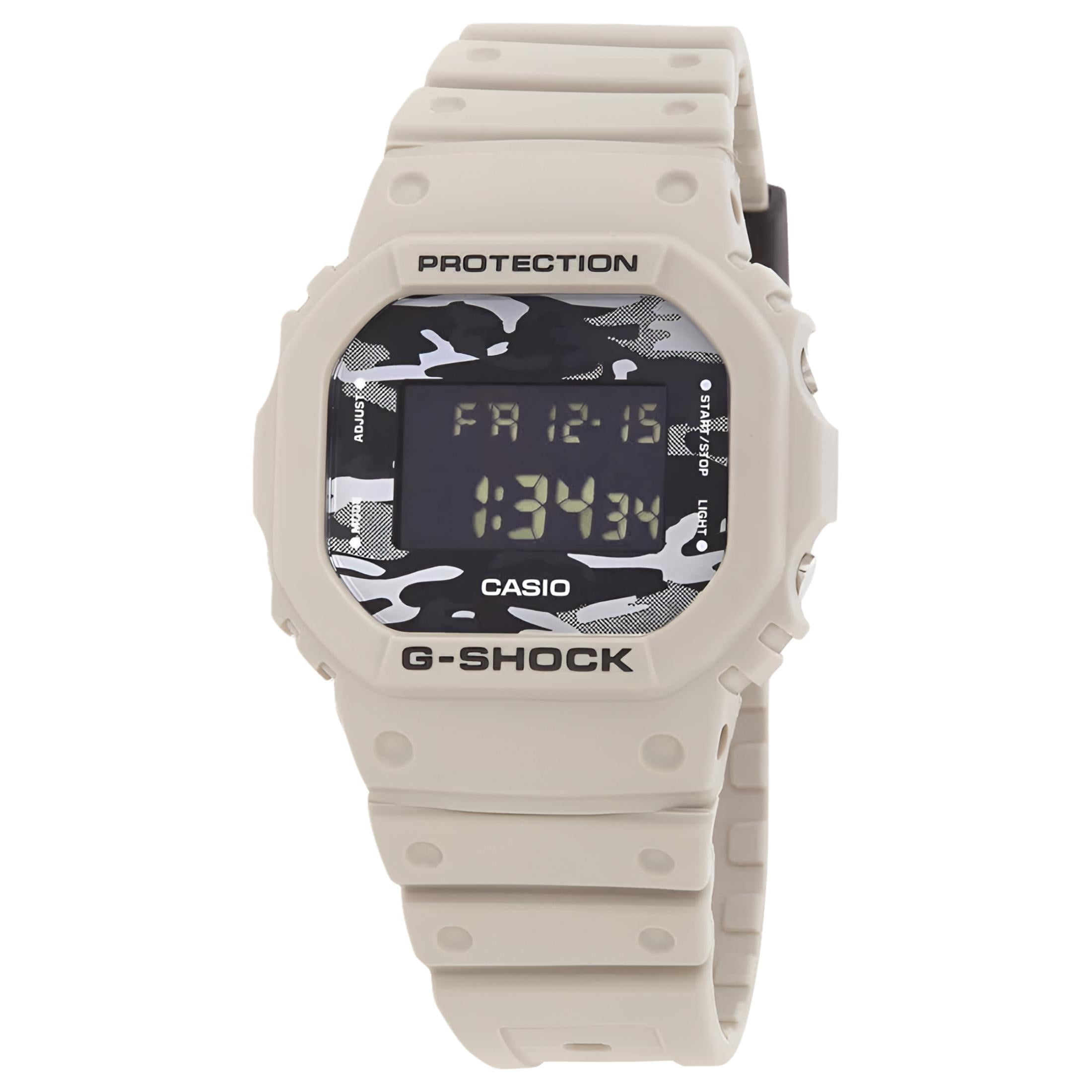 Casio G-Shock Men's DWB5600G-7 Digital Watch with White