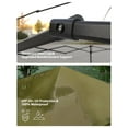 thumbnail image 4 of Luku 10x10 FT Quick-Set Pop-Up Canopy Tent with 1 Removable Sidewall, Instant Outdoor Sun Shelter, One-Push Easy Setup, Adjustable Height, Waterproof UPF 50+ Oxford, Portable Event Tent, 4 of 7