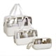 thumbnail image 1 of , Juego de Transparente, 3 Piezas de para Productos de Cuidado de la Piel, Bolsa de Lavado Portátil, Bolsa de Ducha C, 1 of 5