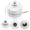 thumbnail image 1 of 300W Three-Phase Alternator Permanent Magnet Generator 750rpm 12V High Speed Rare Earth NdFeB Permanent Magnet Generator AC Alternator for Vertical Horizontal Wind, 1 of 7