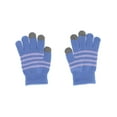 thumbnail image 2 of Grand Sierra Girl's One Size Striped Touchscreen Winter Glove, 2 of 3