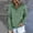 Green, variant on Aloohaidyvio Hoodies,Womens Casual Solid Zipper Splicing Loose Hooded Long Sleeve V-Neck Tops