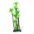 thumbnail image 1 of ,Many Coconut Tree Artificial Plastic Green Underwater Plants For Fish Tank, 1 of 5