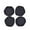 Black, variant on Himition 4pcs Stretchable Fabric Headphone Covers Washable Sanitary Ear Pad Earcup Earpad Covers Fit Most On Ear Headphones with 9-11cm L Size (Black)