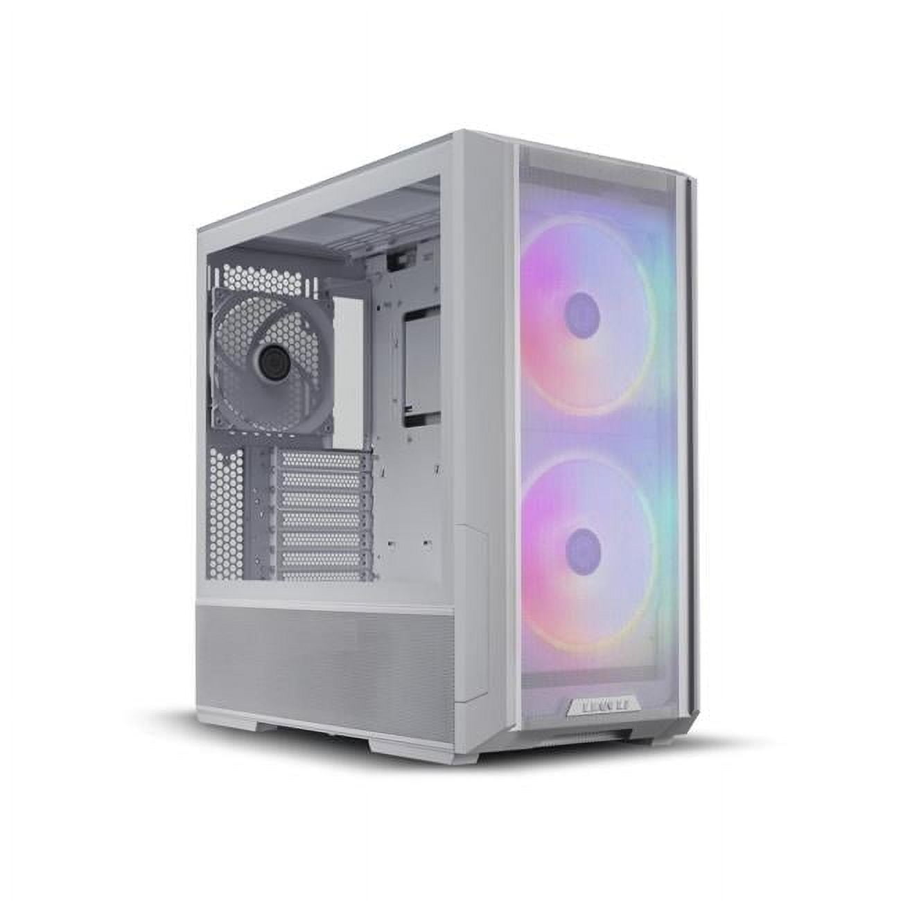 LIAN LI LANCOOL 216RW RGB Gaming White Steel / Tempered Glass ATX