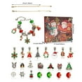 thumbnail image 2 of Olilia Advent Calendar Bracelet Christmas Countdown - 24 Days Charm Jewelry Set Bracelet DIY Kit for Girls Teen - 2024 Xmas Surprise Gift Silver, 2 of 4