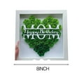 thumbnail image 3 of Wooden Flower Display Case Memory Shadow Box Frame Birthday Gifts for Mom Grandma, 3 of 3
