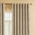 thumbnail image 3 of Vintage Victorian Floral Blackout Curtains 2 Panels Set with Grommet Top, Bird & Leaf Print Room Darkening Blackout Drapes for Bedroom, 3 of 6