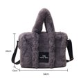 thumbnail image 3 of Bolsa cruzados de moda, de hombro femenino de gran capacidad para compras diarias Ndcxsfigh  Para Estrenar, 3 of 9