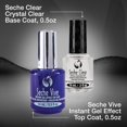 thumbnail image 5 of Seche Clear and Vive Gel Top Coat Nail Polish Duo Pack, Base Coat & Top Coat, 14 mL Each, 5 of 6