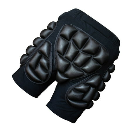 GOOHOCHY Hockey Girdles Snowboard Pants Snowboarding Protective Gear Pads Child Black