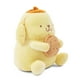 thumbnail image 3 of Banco de dinero de peluche Sanrio Pompompurin, 20 cm, diseño de búfalo plateado, 3 of 8