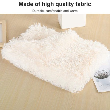 TureClos Pet Blanket Plush Small Animals Mat Warm Soft Pad 2 Layer Carpet Bed Couch Throw Rug