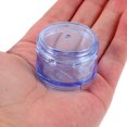 thumbnail image 3 of SHISUYAN 1 Set Portable Cylindrical Medicine Box Plastic 7 Grids Combination Storage Box Pill Organizer Container (Size S Blue), 3 of 9