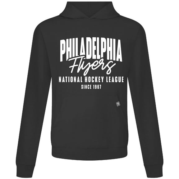 Men's Levelwear  Black Philadelphia Flyers Relay Response Pullover Hoodie