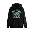 thumbnail image 5 of One Piece, Men's & Big Men's Graphic Hoodie, Neon Skull, Sizes S-3XL, 5 of 5