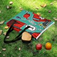 thumbnail image 3 of Gaming Among-Us Imposter Crewmate Picnic Blankets,59x59 Waterproof Picnic Mat,Beach Blanket,Foldable Camping Blanket Portable with Carry Strap for Beach Mat Outdoor Camping Party, 3 of 4